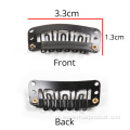 Pentes de 6 dentes BB para peruca em aço inoxidável